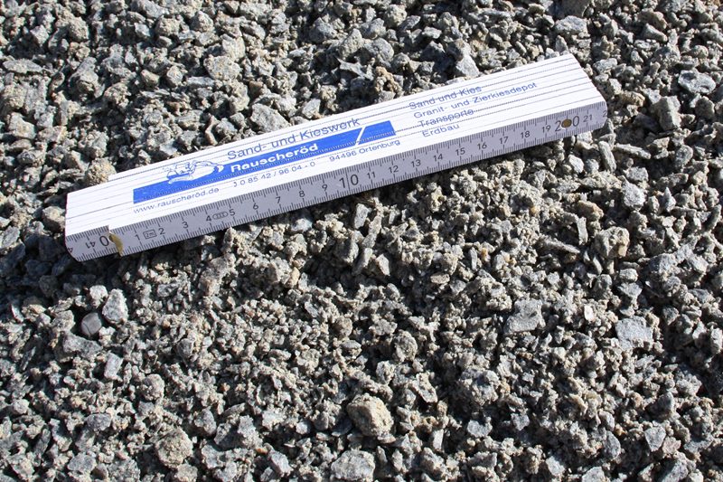 GranitBrechsandSplittGemisch 0/11 (Mineralbeton) Kieswerk Rauscheröd